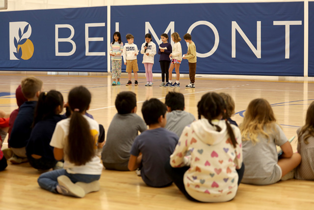 B is for Belonging at Belmont Day logo art